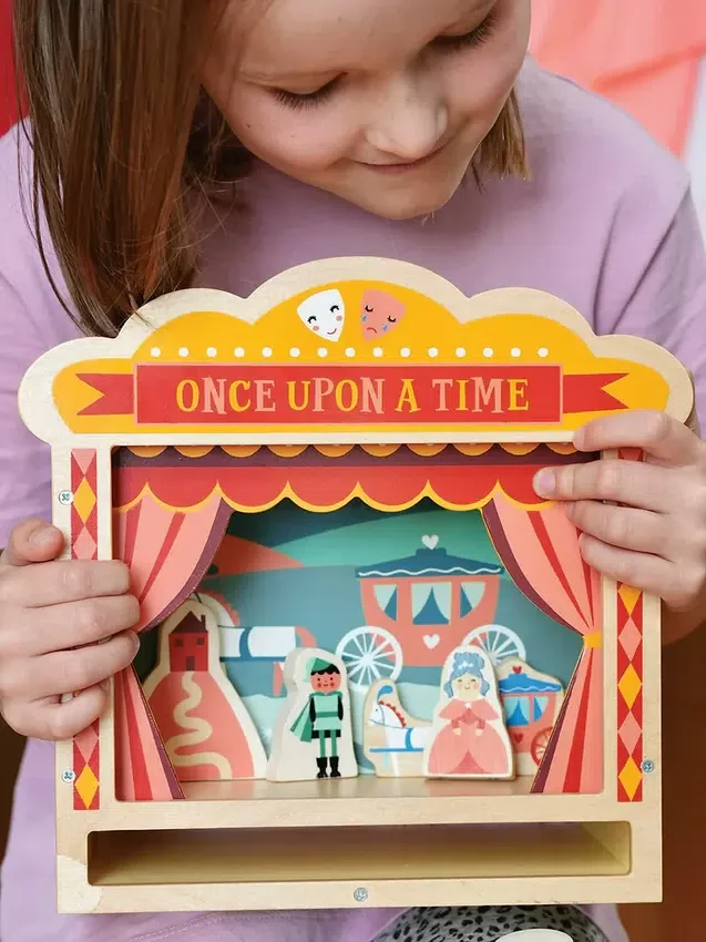 Wooden Tabletop Theatre Toy