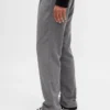 Wool-Blend Relaxed Straight Trousers
